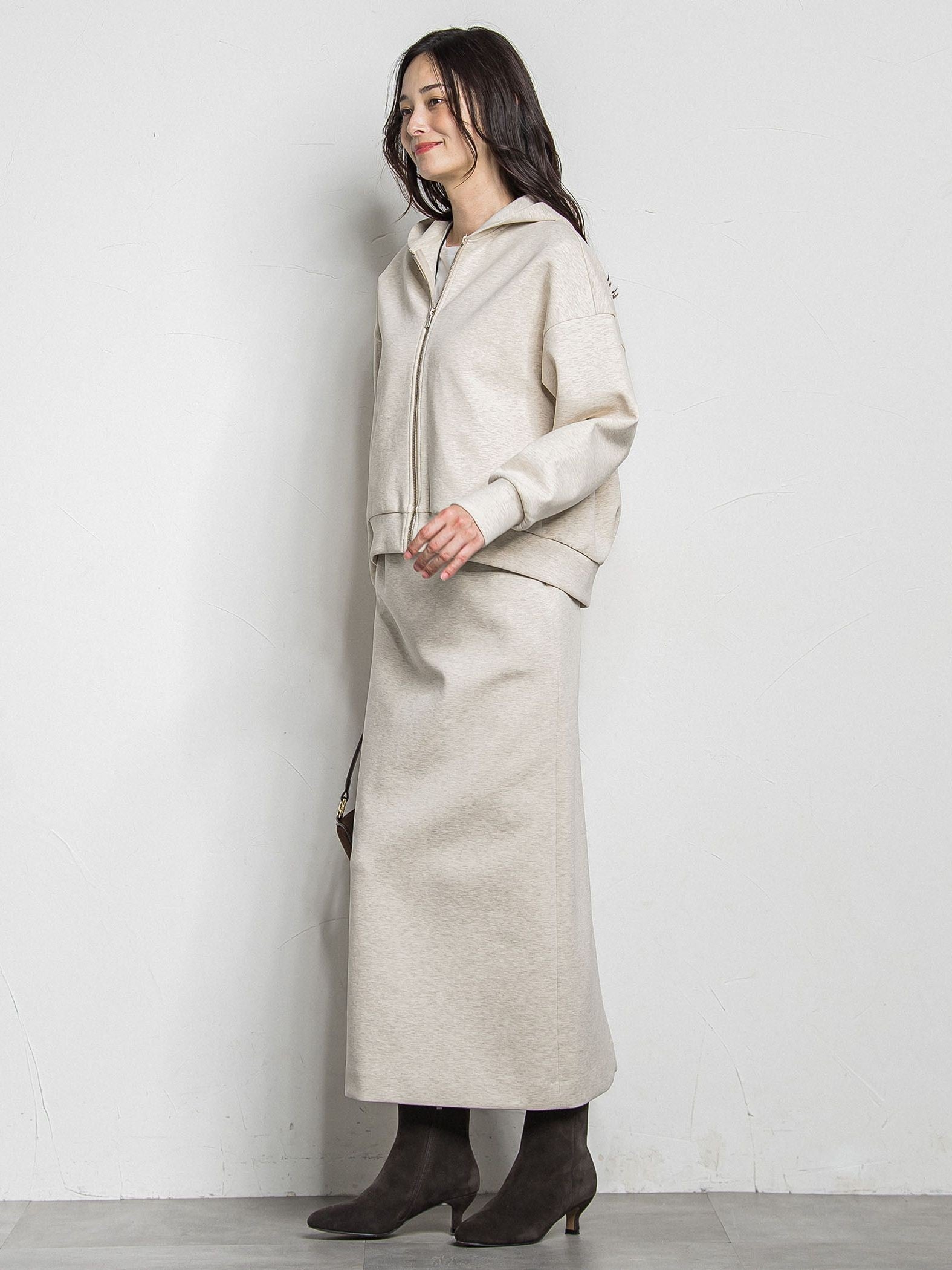 cotton Air ナロースカート≪洗濯機で洗える≫