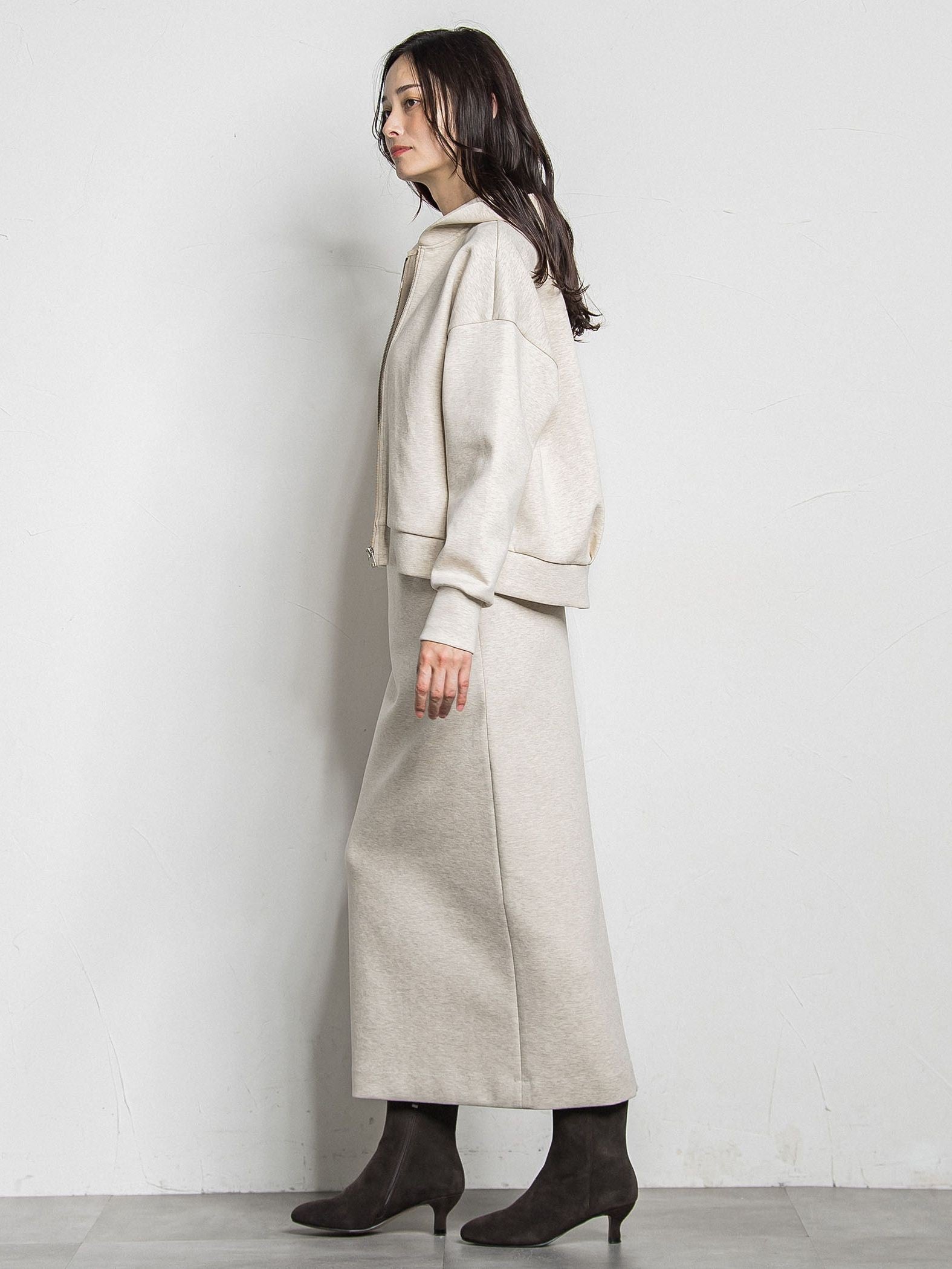 cotton Air ナロースカート≪洗濯機で洗える≫