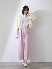 ボタニカルレースブルゾン≪手洗い可能≫