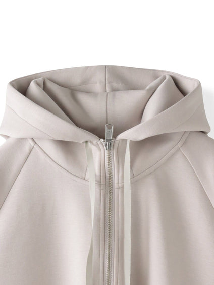 ストレッチダンボールジップパーカー