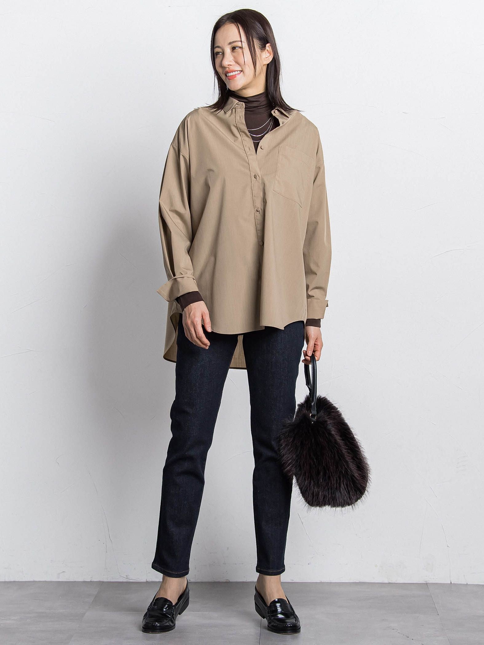 【WEB限定】365デニムパンツ スキニーシルエット≪洗える≫