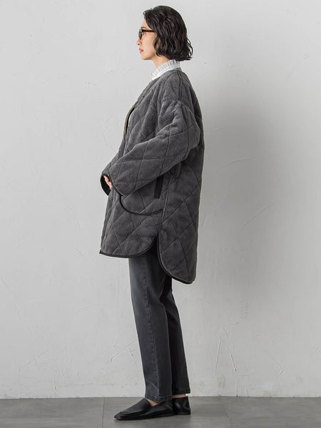 【WEB限定】”まるで毛布”どちらも主役リバーシブルアウター