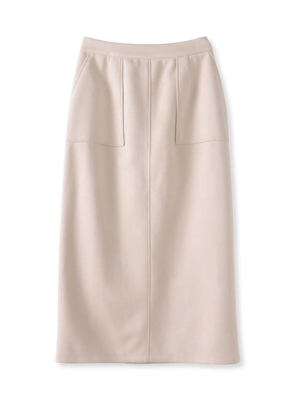 【WEB限定】フェイクスエードナロースカート≪セットアップ対応≫