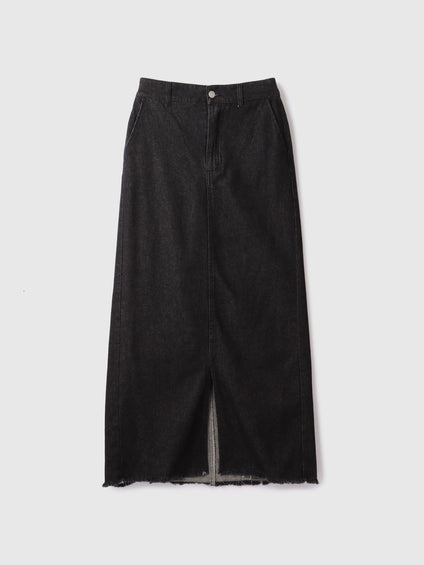 【落ち感◎】10OZデニムIラインスカート
