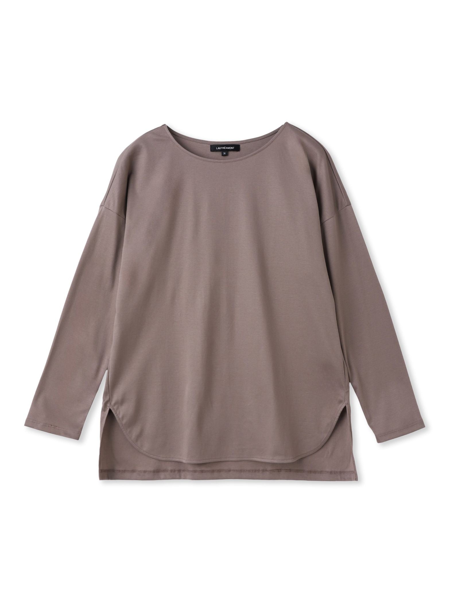 【WEB限定】汗じみ防止大人ロンT ≪3サイズ/洗える≫