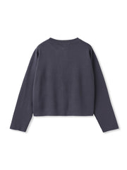 オーガンジー刺繍ミラノリブブルゾン≪手洗い可能≫