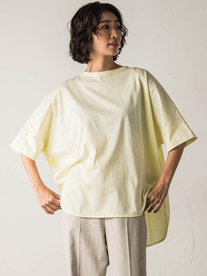 【biyori】ビッグシルエットTシャツ≪手洗い可能≫