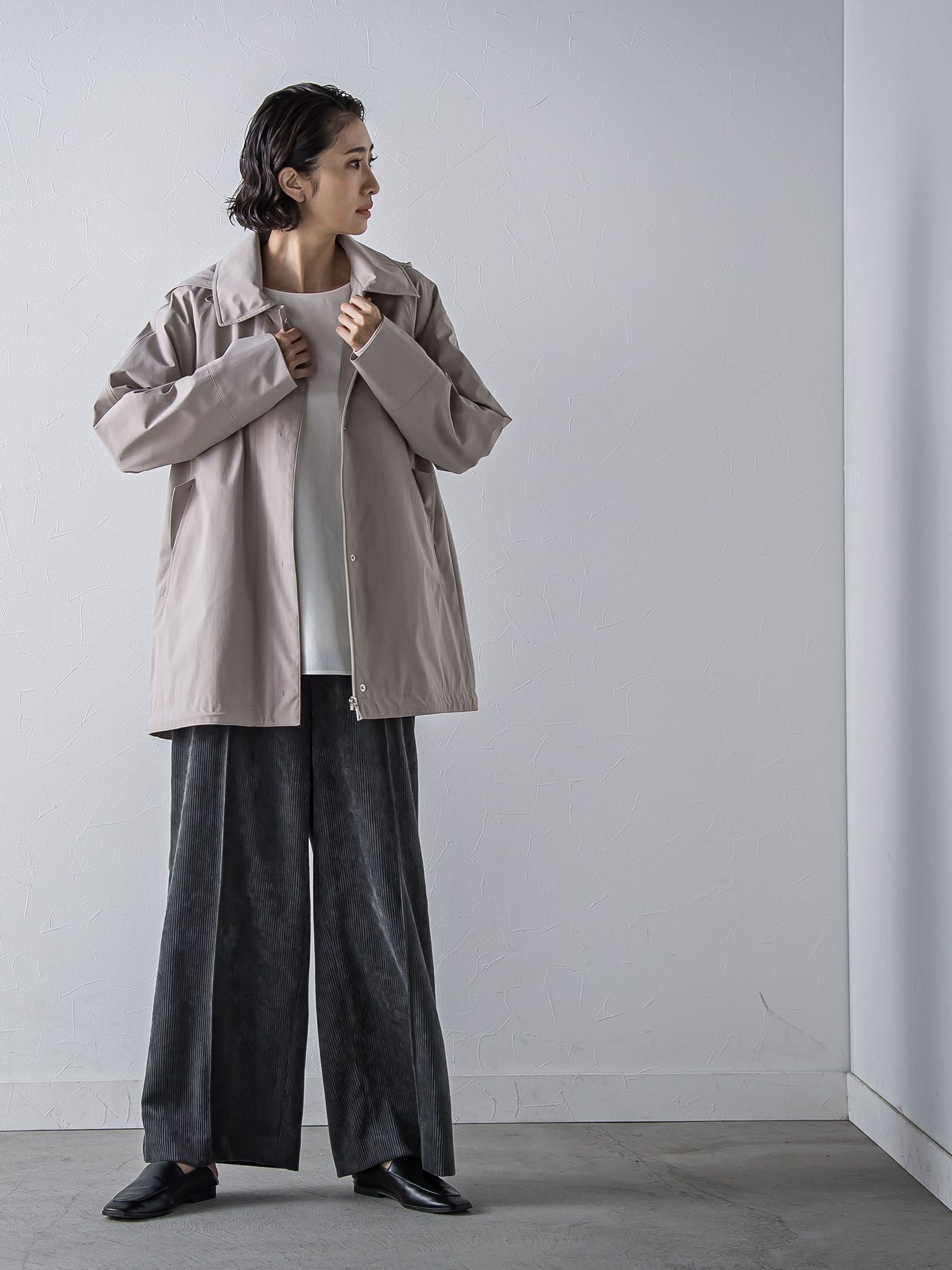 パーテーションダウンステンジャケット≪洗濯機で洗える≫