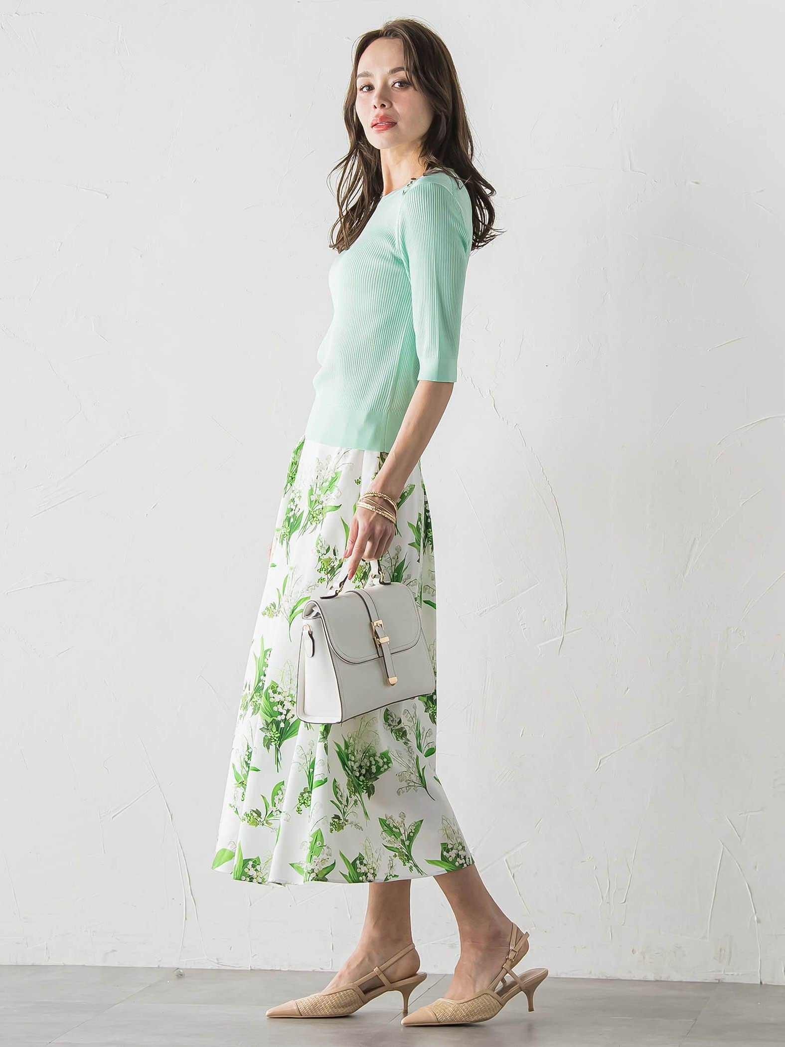 LUCINDAリブニット