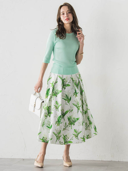 LUCINDAリブニット