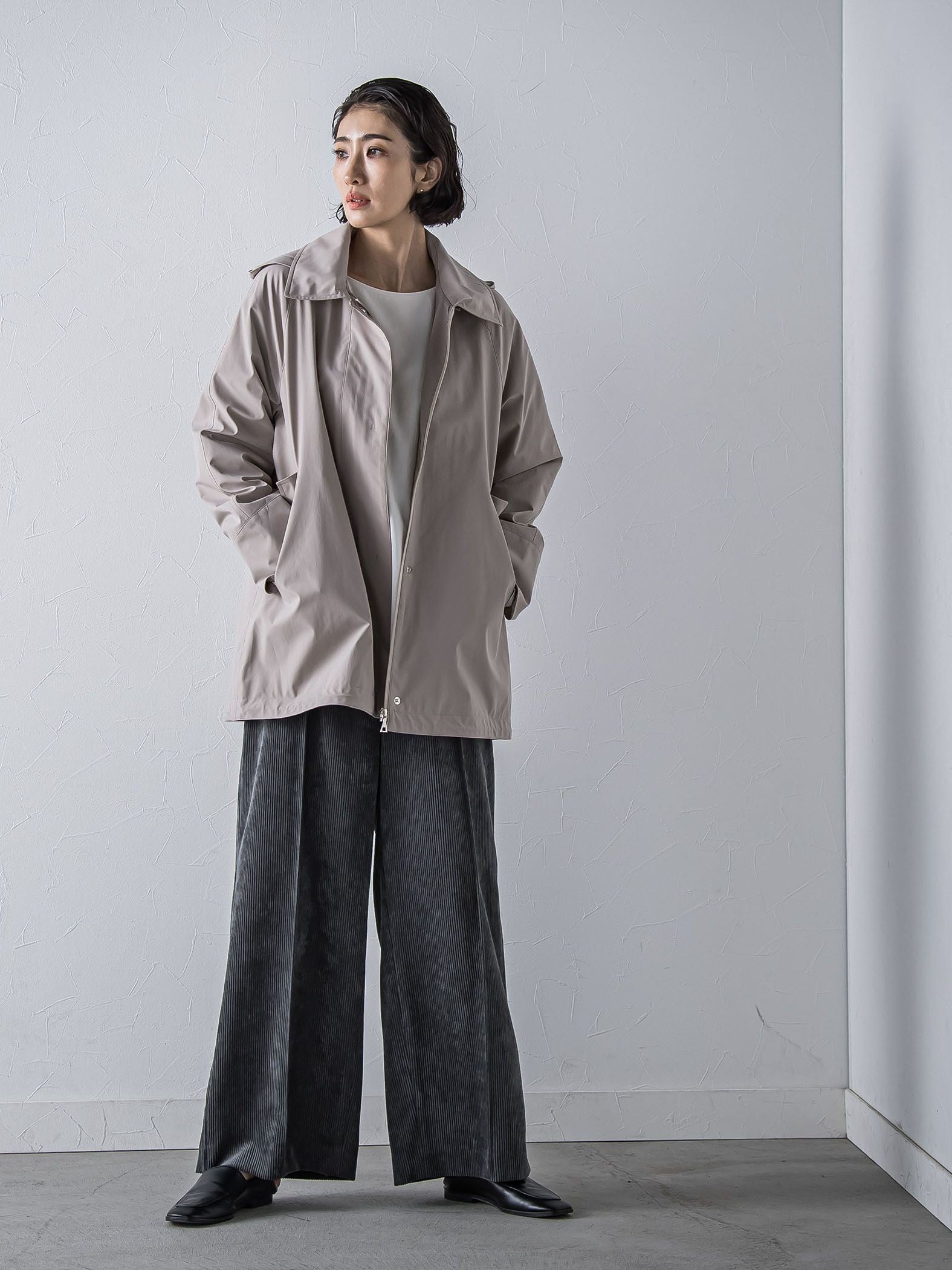 パーテーションダウンステンジャケット≪洗濯機で洗える≫