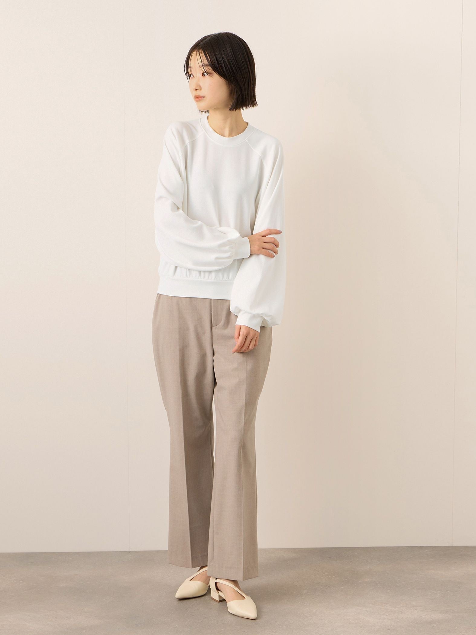 【予約販売】ライトダンボールプルオーバー≪手洗い可能≫