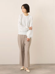 【予約販売】ライトダンボールプルオーバー≪手洗い可能≫