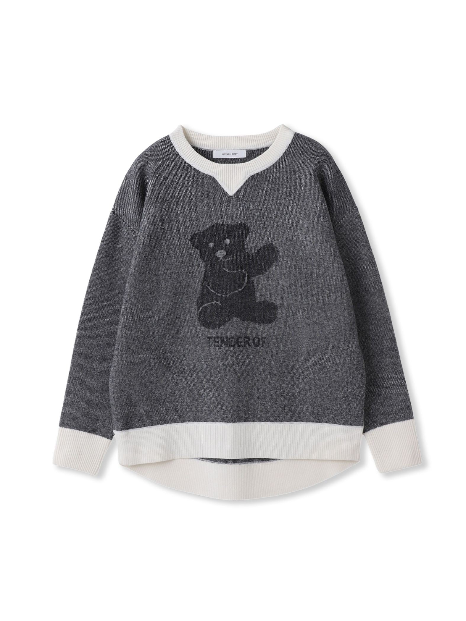 BEARジャカードニット≪手洗い可能≫