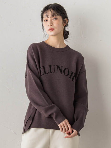 【新色追加】ロゴスウェットニット≪手洗い可能≫