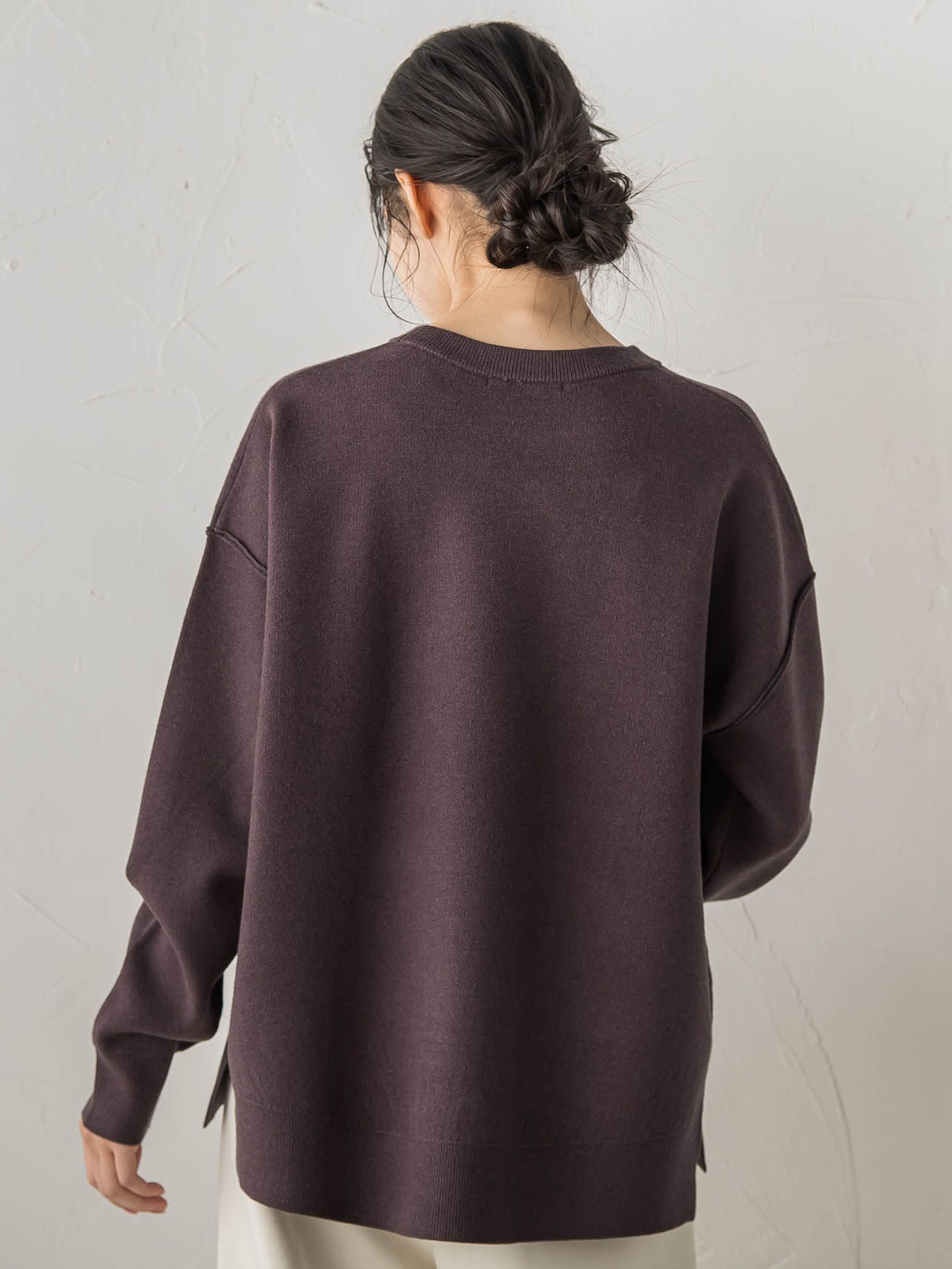 【新色追加】ロゴスウェットニット≪手洗い可能≫