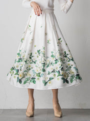 クリスマスローズスカート