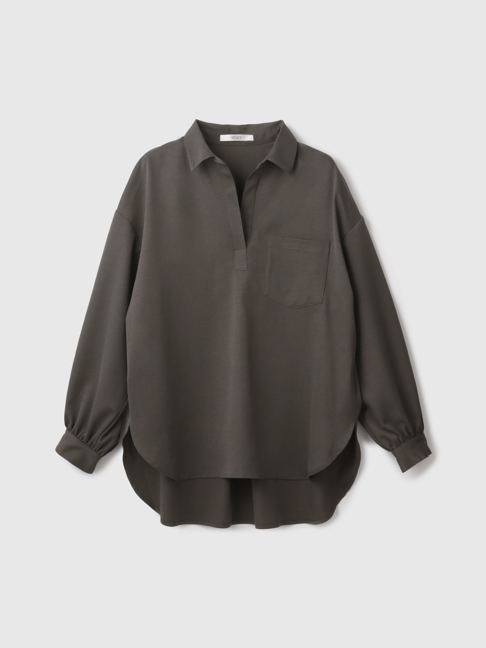 ポケットスキッパーシャツ