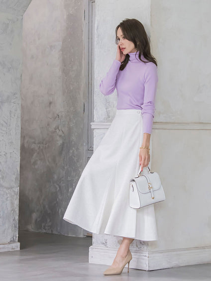 ツイードラメマーメイドスカート