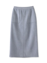 【WEB限定】フェイクスエードナロースカート≪セットアップ対応≫