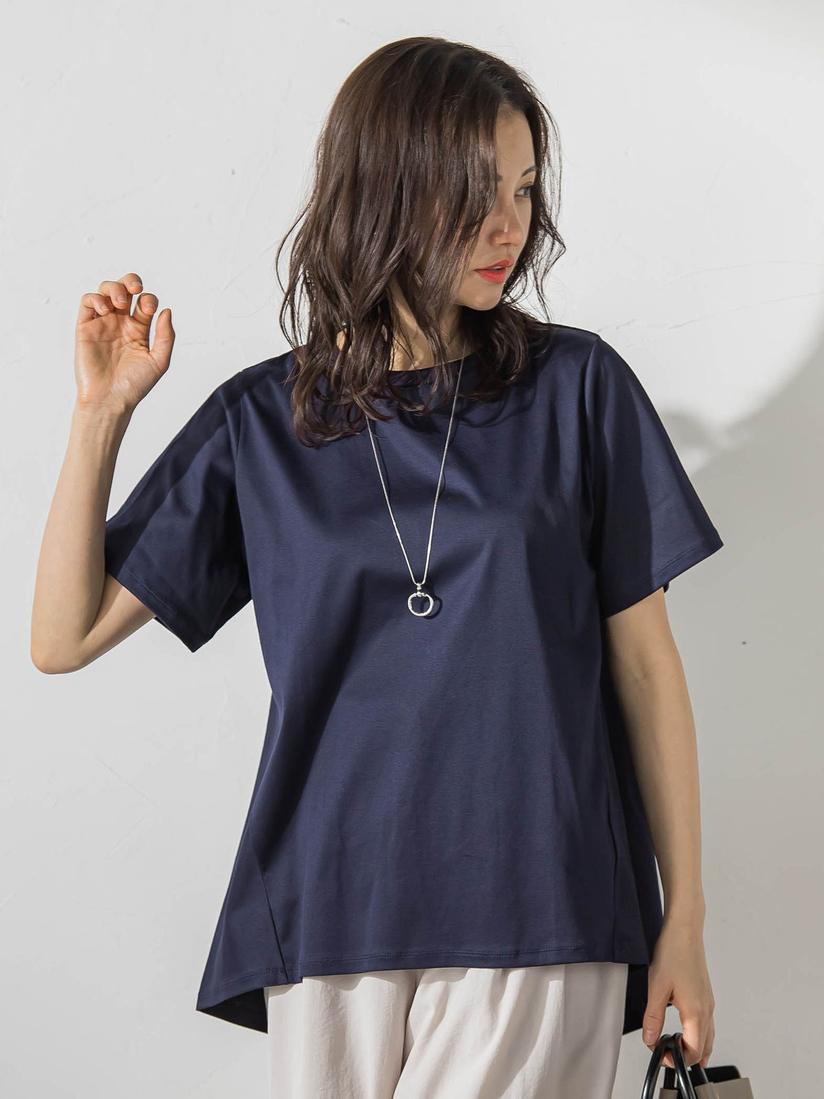 【WEB限定】≪気分で選べる12色展開！≫ジュエリーカラーカットソー
