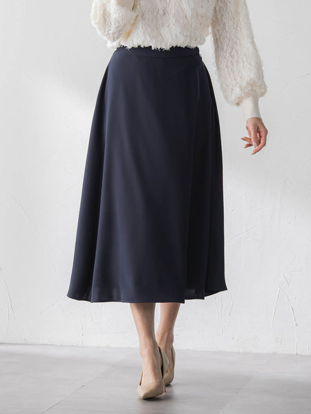 ダブルサテンスカート