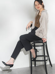 【WEB限定】【待望の再登場！】Active Beautyテーパードパンツ≪13号あり/洗濯機で洗える≫