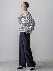 ノンウールツィードパンツ≪洗濯機で洗える/セットアップ対応≫