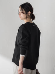 【WEB限定】お肌にやさしいファスナーニット≪手洗い≫