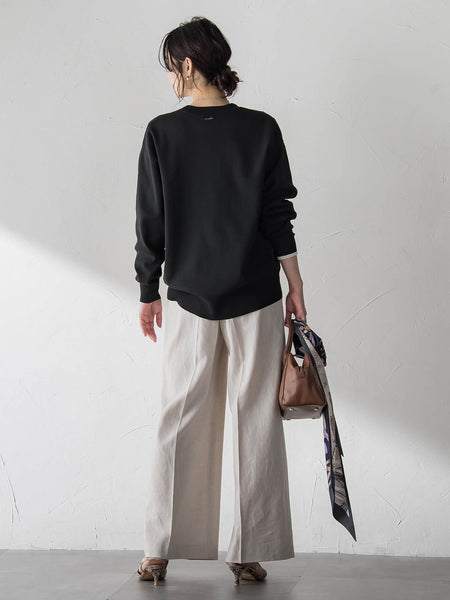 【WEB限定】お肌にやさしいファスナーニット≪手洗い≫