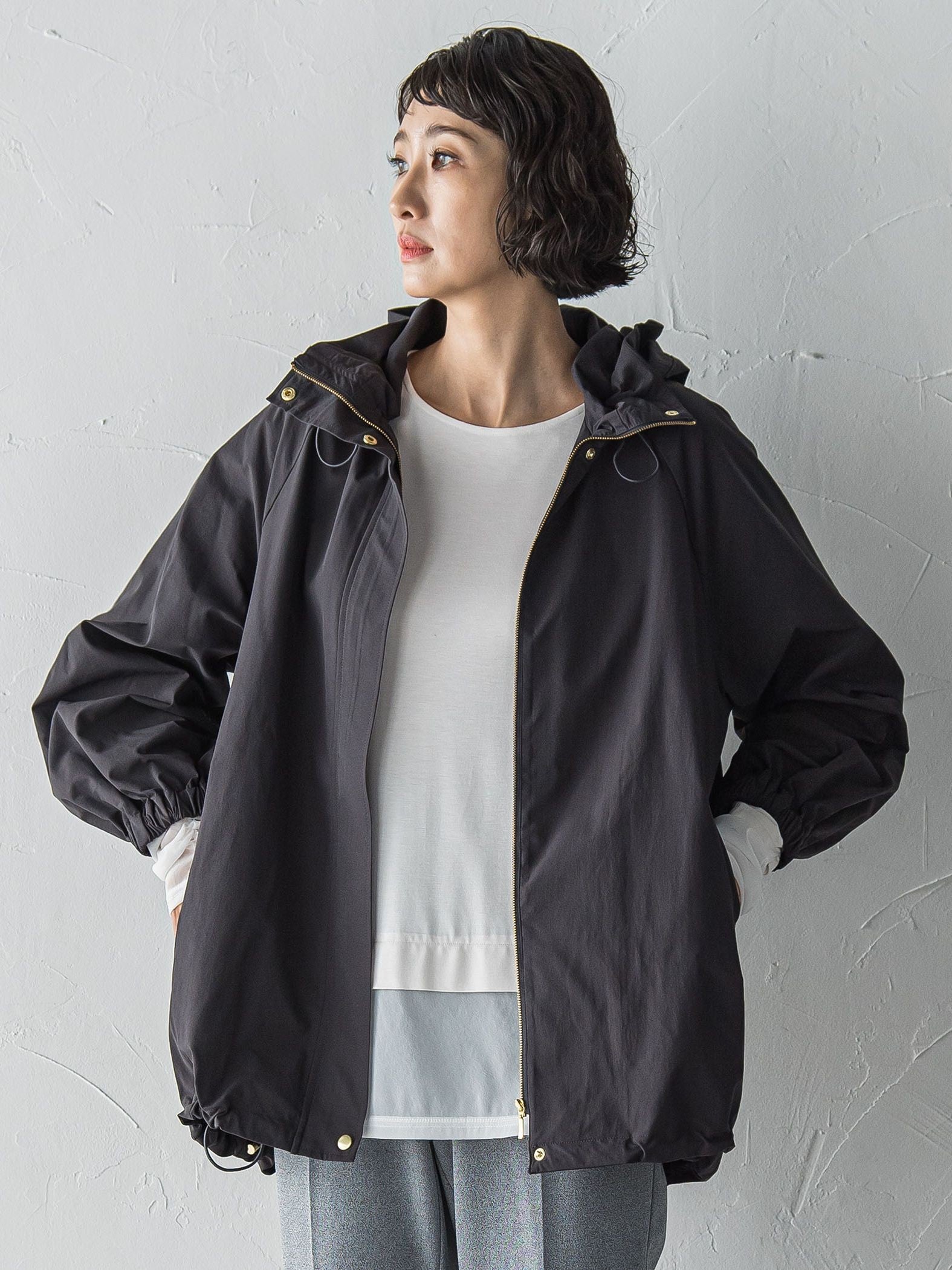 【WEB限定】”シルエット自在な毎日着たくなる”マウンテンパーカー