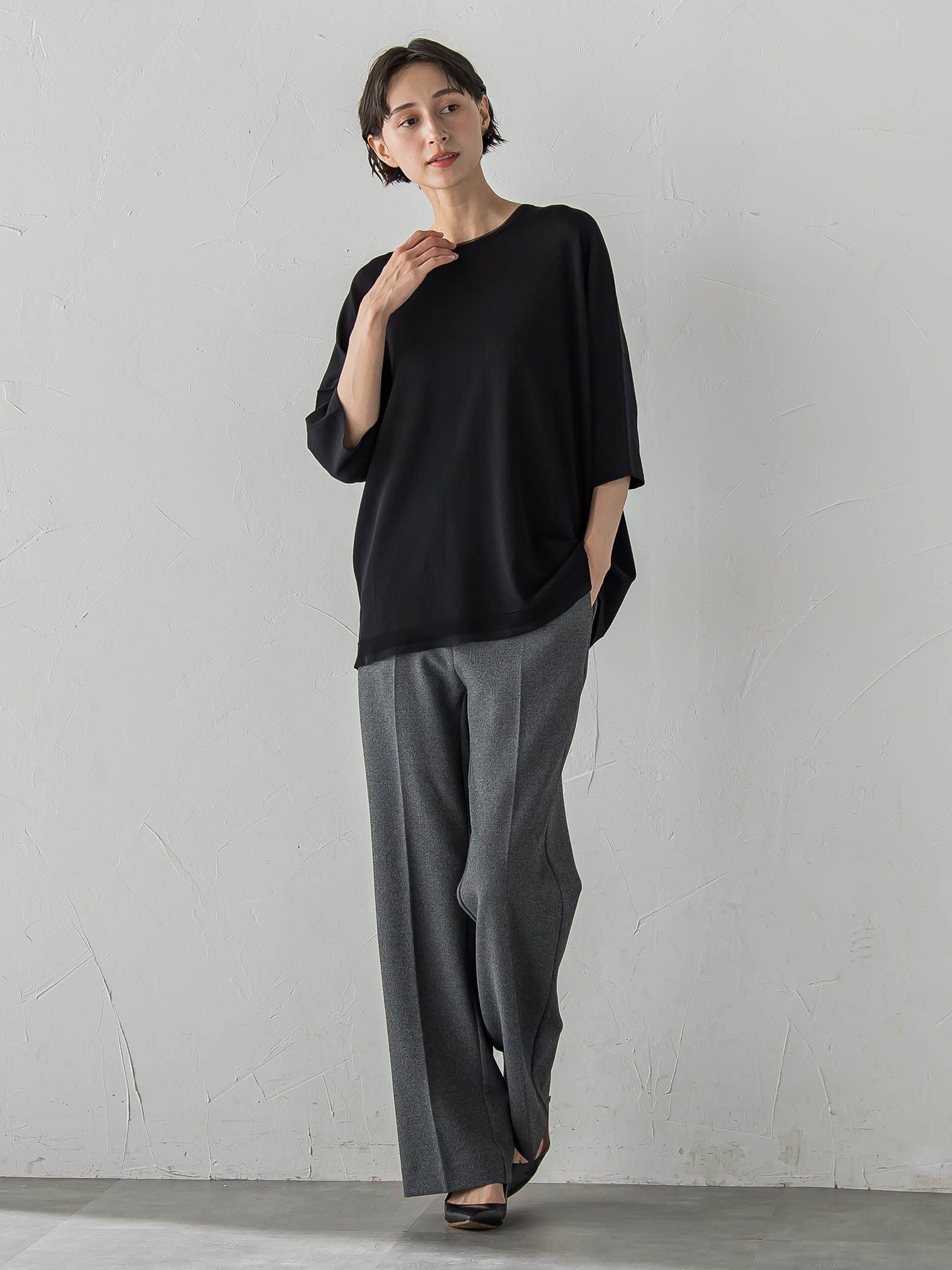 ゆるTシャツニット