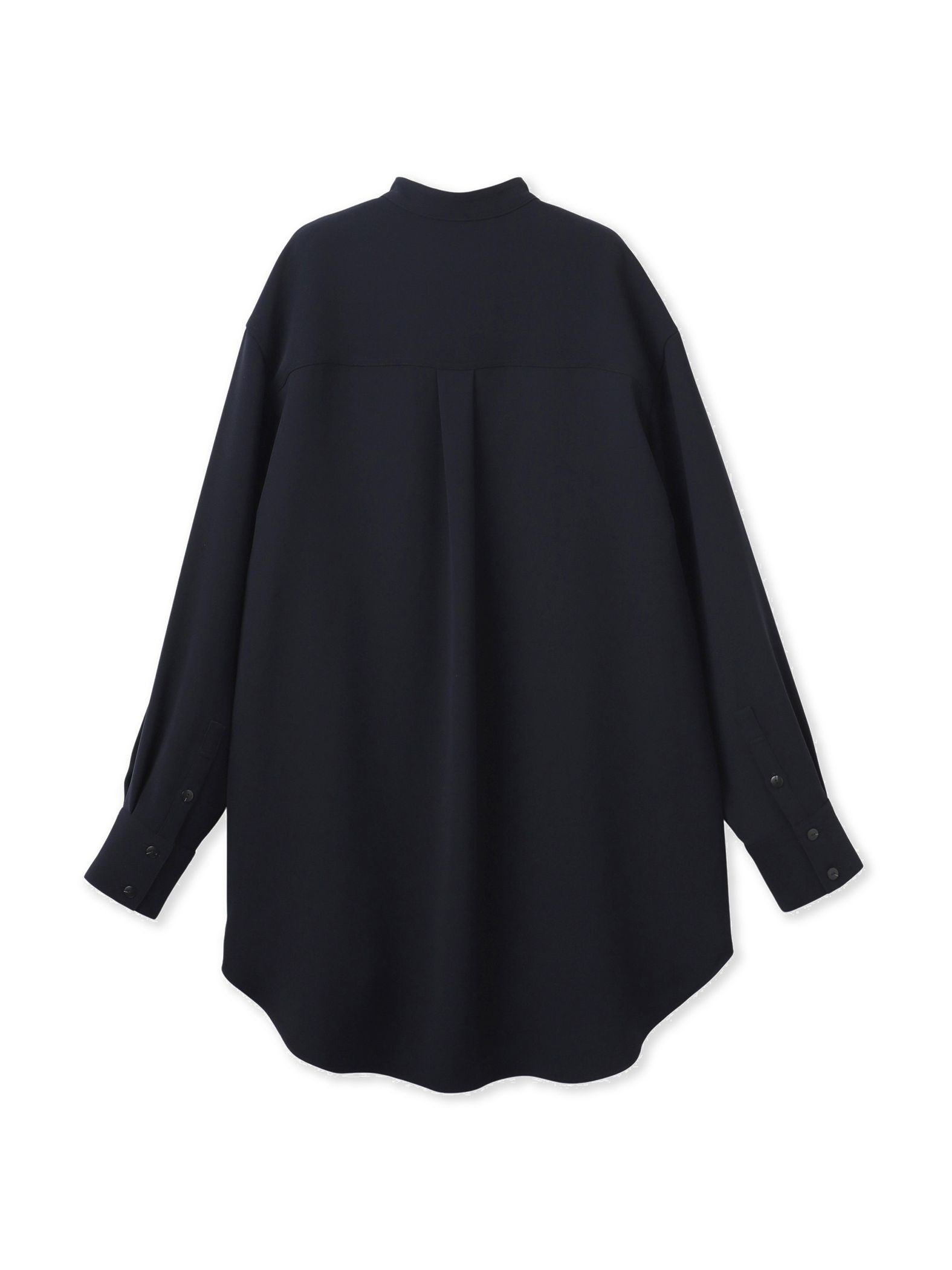 ダブルクロス2WAYロングシャツブラウス≪洗濯機で洗える/セットアップ対応≫