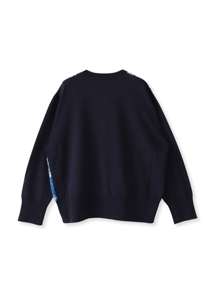 ビッグフラワーブーケカーディガン