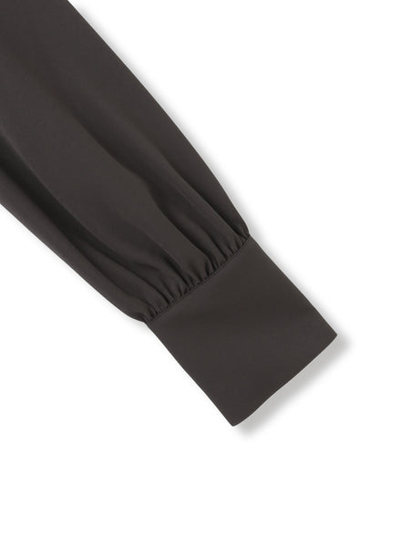 ヴィンテージツイルビッグカラーブラウス