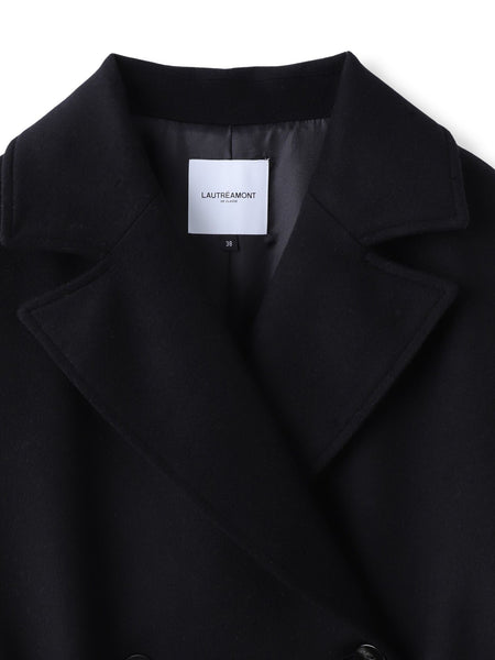 ウールカシミヤビーバーコート