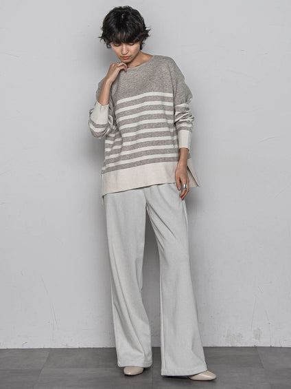 【楽・美・軽】イージーワイドパンツ≪手洗い可能≫