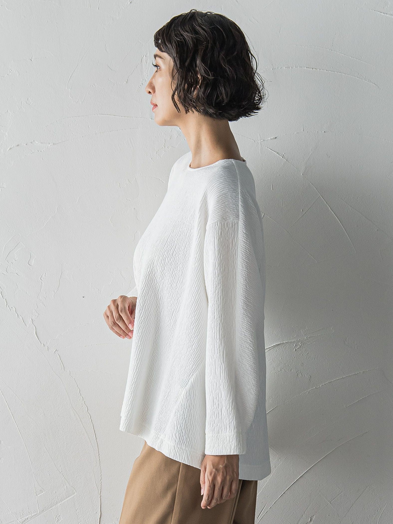 つぶつぶジョーゼットカットソー