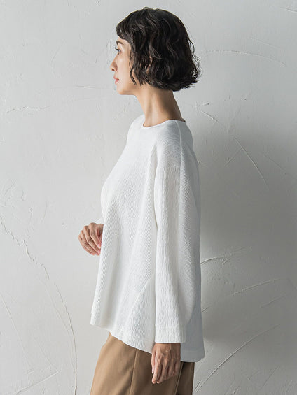 つぶつぶジョーゼットカットソー