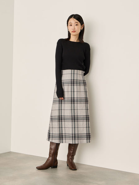 調温クルーネックニット≪手洗い可能≫