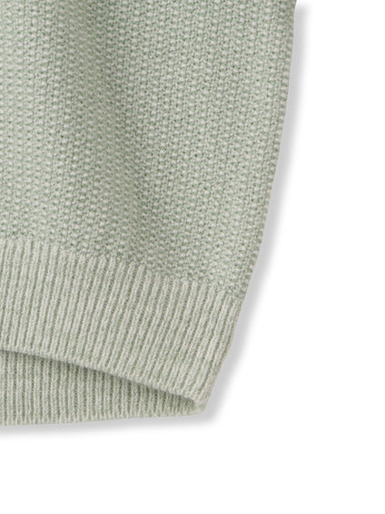 【WEB限定】ぽこぽこワッフルニット