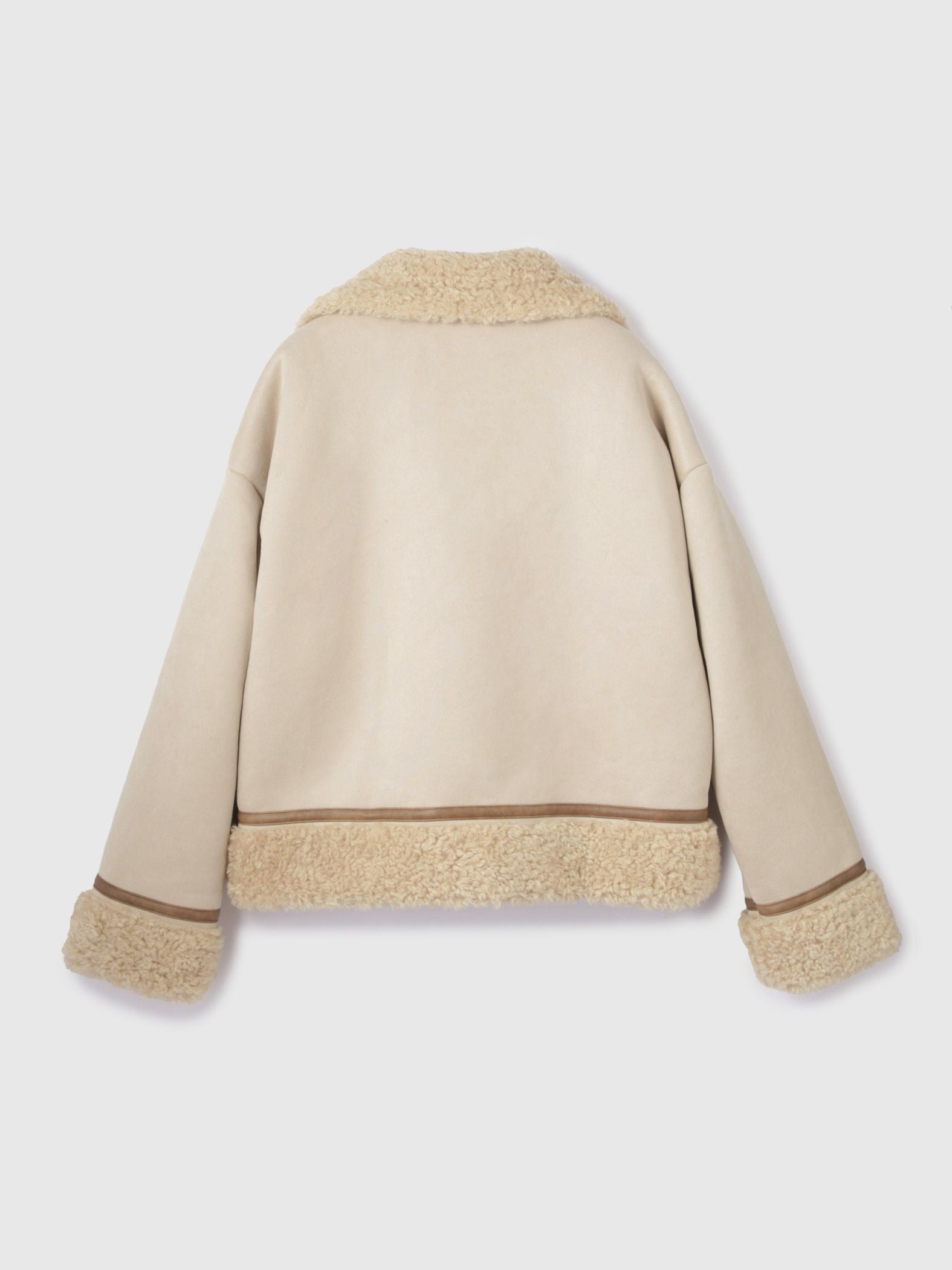 フェイクムートンボアブルゾン