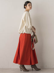 ニットコーデュロイカットソー≪手洗い可能≫