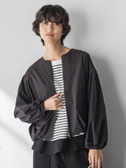 撥水バルーンブルゾン