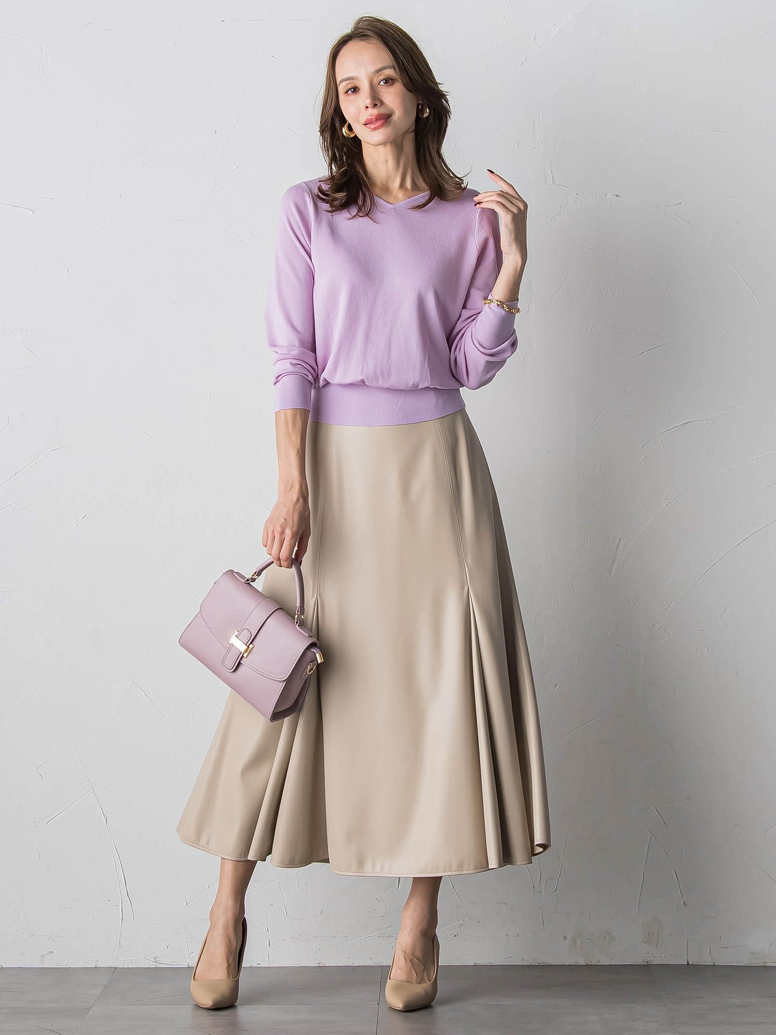 BRISBANE前後2WAYニット≪手洗い可能≫