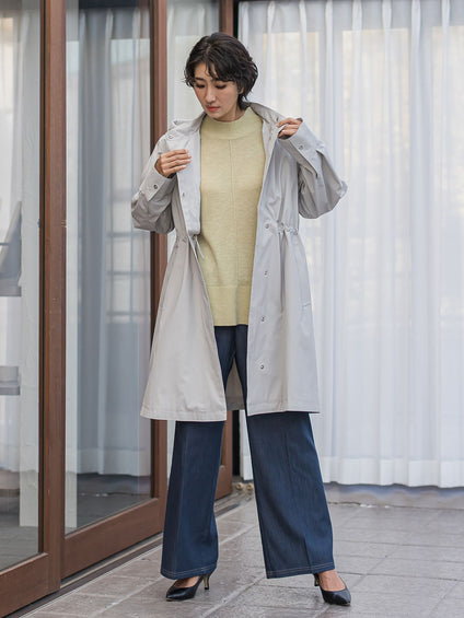 パーテーションダウンロングコート