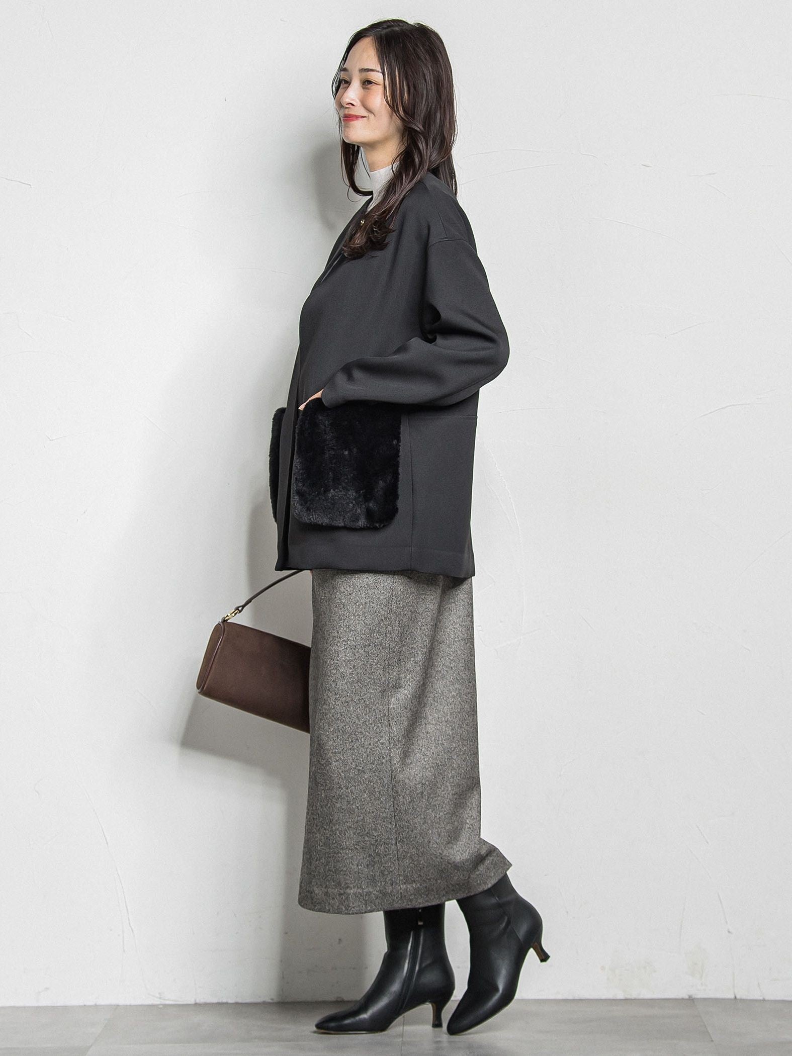 トリプルクロスファーポケットジャケット≪手洗い可能≫