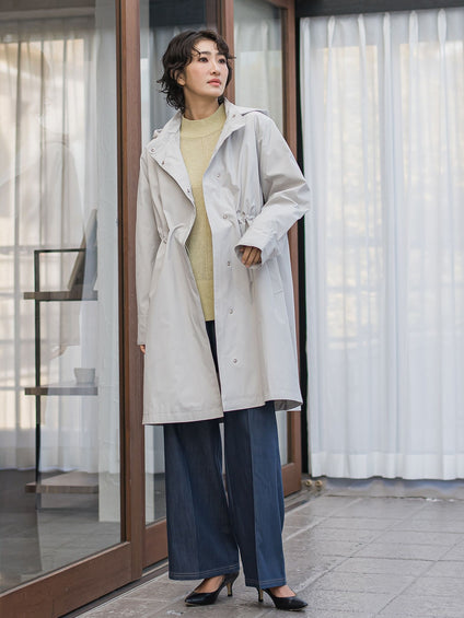 パーテーションダウンロングコート