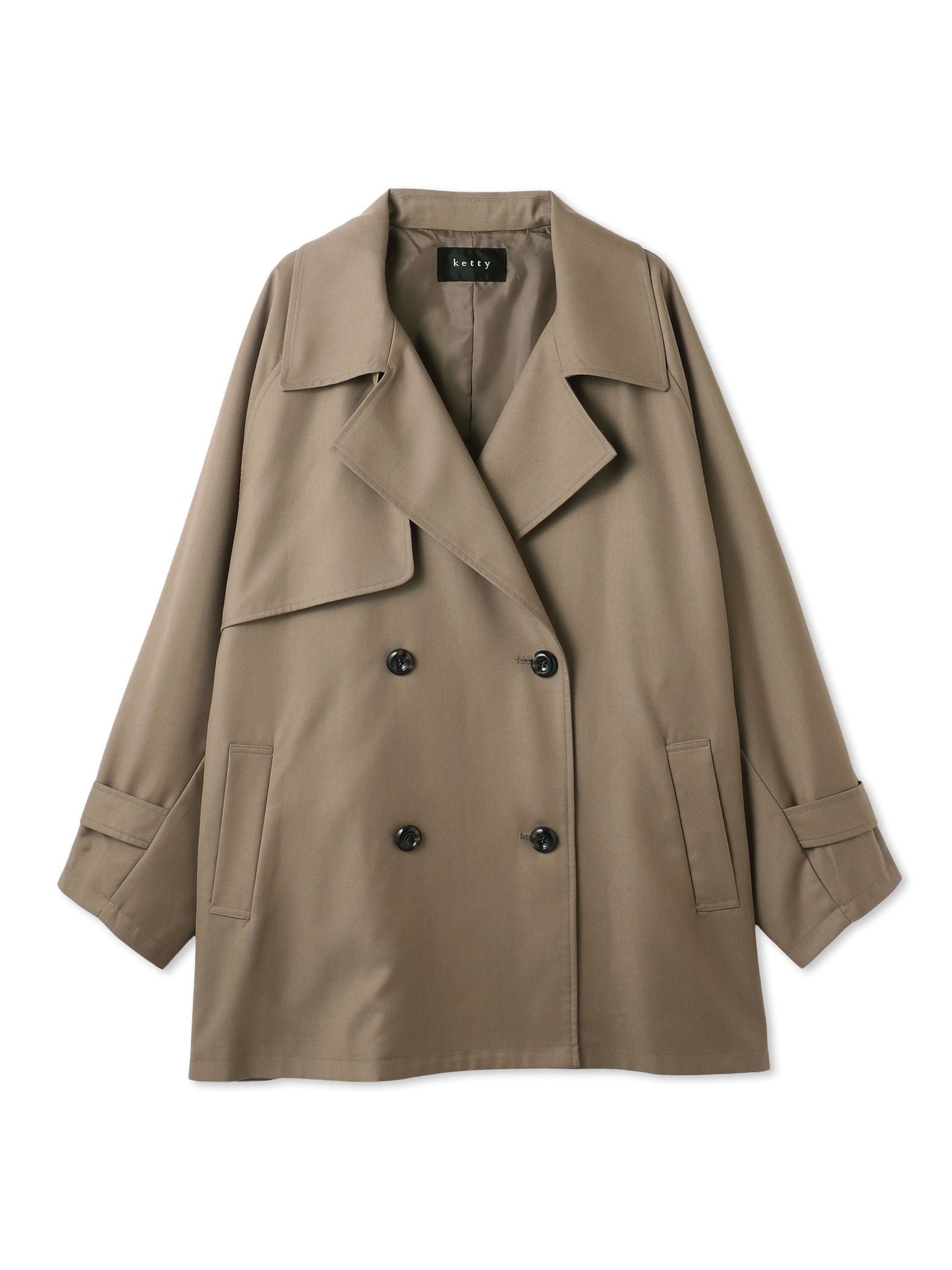 テントラインミドルトレンチコート