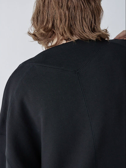 Edge neck sweater【日本製】≪手洗い可能≫